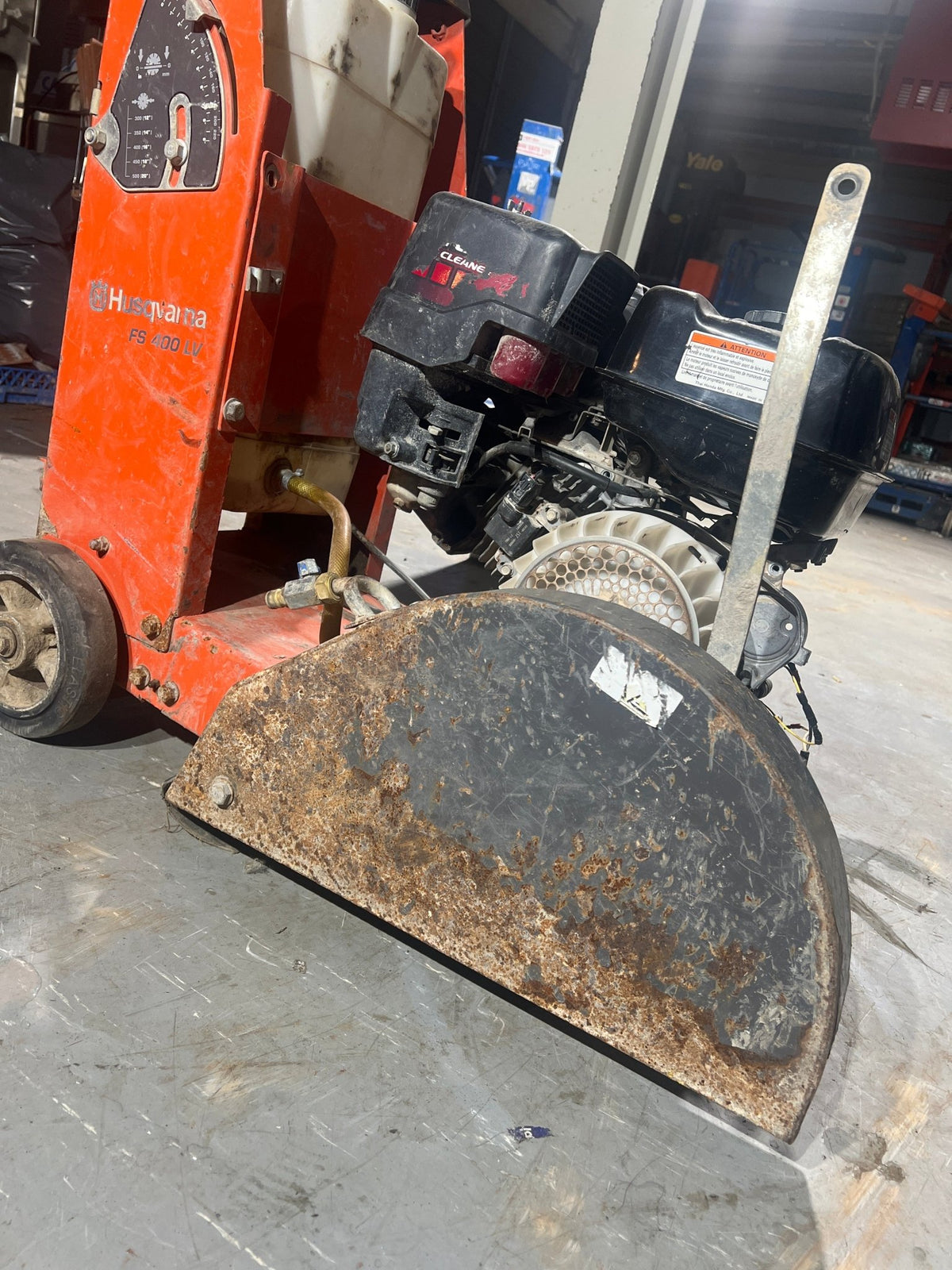 Husqvarna FS 400 LV Petrol Floor Saw | Honda Engine | Tested & Working - TRADE OUTLET SCOTLAND LTD