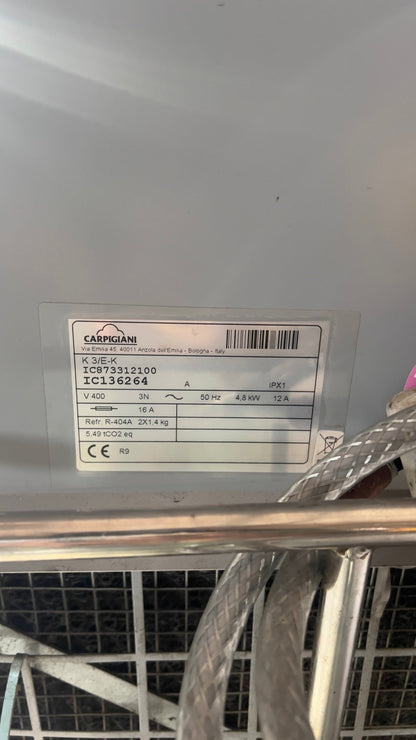 2012 Carpigiani K3 Twin Barrel Soft Serve Ice Cream Machine – 3 Phase - TRADE OUTLET SCOTLAND LTD