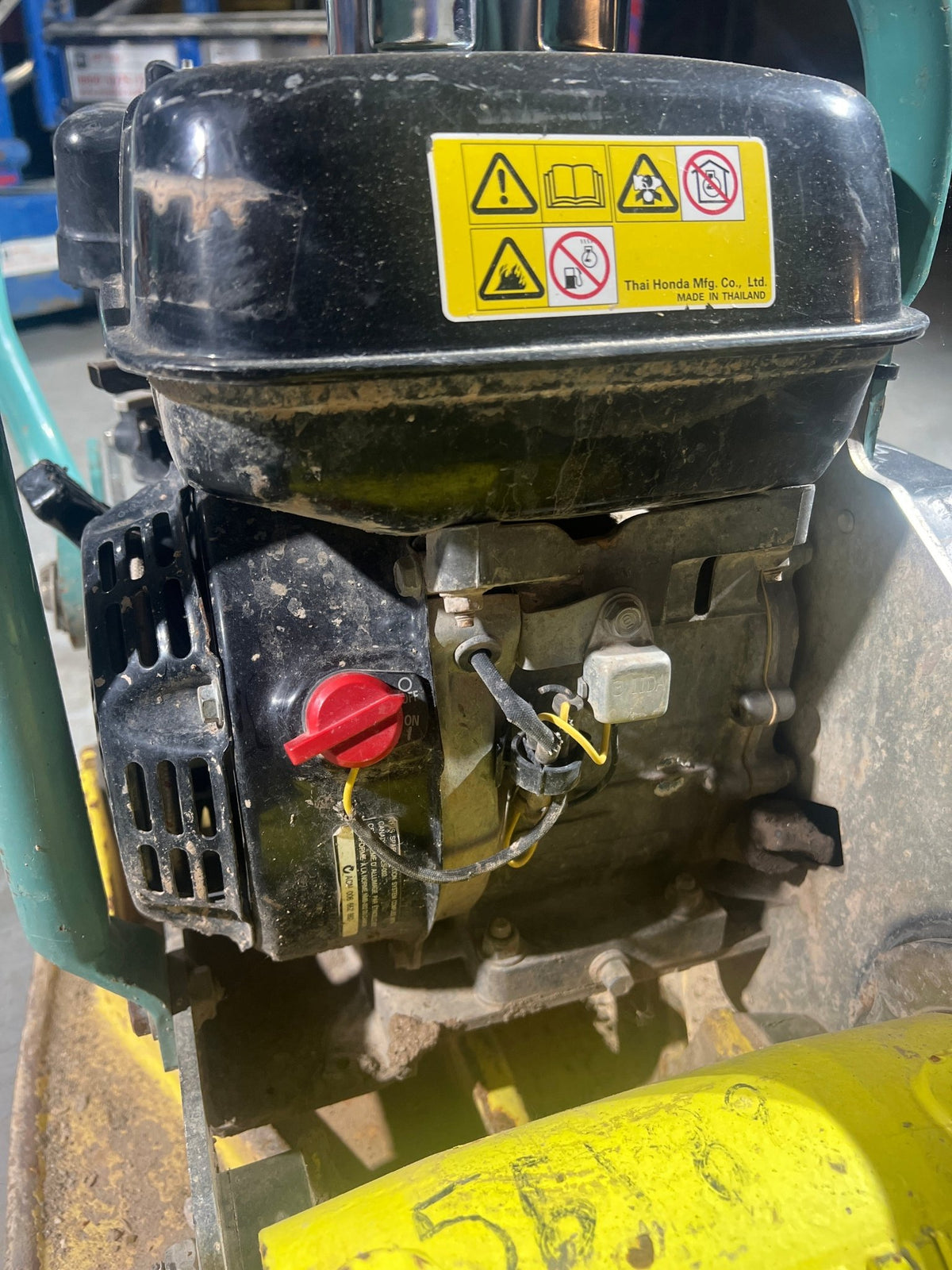 2013 Ammann APF 1240 petrol vibrating plate compactor in good used condition. - TRADE OUTLET SCOTLAND LTD
