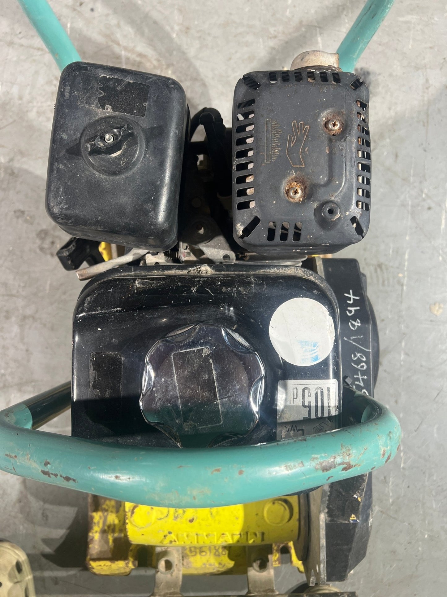 2013 Ammann APF 1240 petrol vibrating plate compactor in good used condition. - TRADE OUTLET SCOTLAND LTD