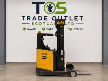 2015 Yale MR16 Electric Reach Truck – 1.6T – 6.5m Lift – Spare Battery Included - TRADE OUTLET SCOTLAND LTD