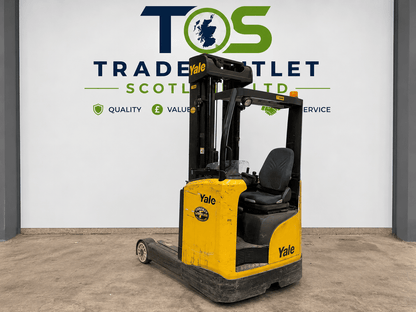 2015 Yale MR16 Electric Reach Truck – 1.6T – 6.5m Lift – Spare Battery Included - TRADE OUTLET SCOTLAND LTD