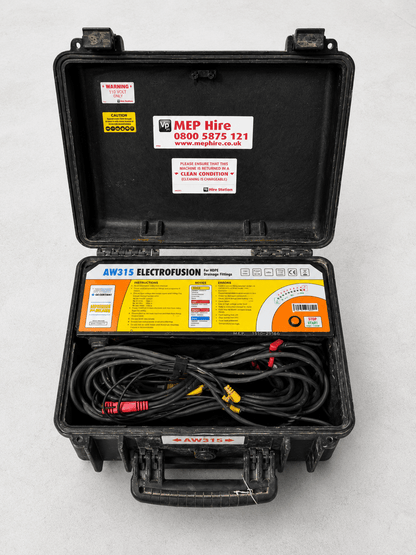 Advance Welding AW315 Electrofusion Welder | 110V | 32–315mm | Carry Case & Leads | Untested - TRADE OUTLET SCOTLAND LTD