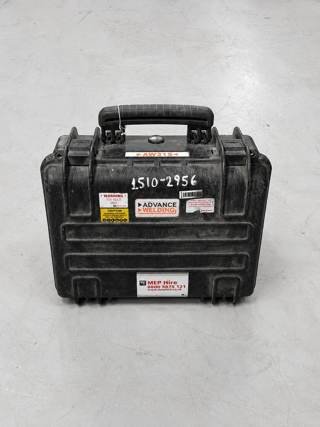 Advance Welding AW315 Electrofusion Welder | 110V | 32–315mm | Carry Case & Leads | Untested - TRADE OUTLET SCOTLAND LTD