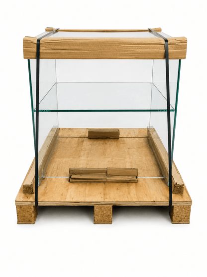 Commercial Toughened Glass Display Cabinet Counter Retail Shop Showcase Display - TRADE OUTLET SCOTLAND LTD