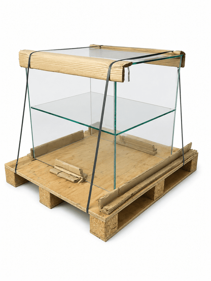 Commercial Toughened Glass Display Cabinet Counter Retail Shop Showcase Display - TRADE OUTLET SCOTLAND LTD