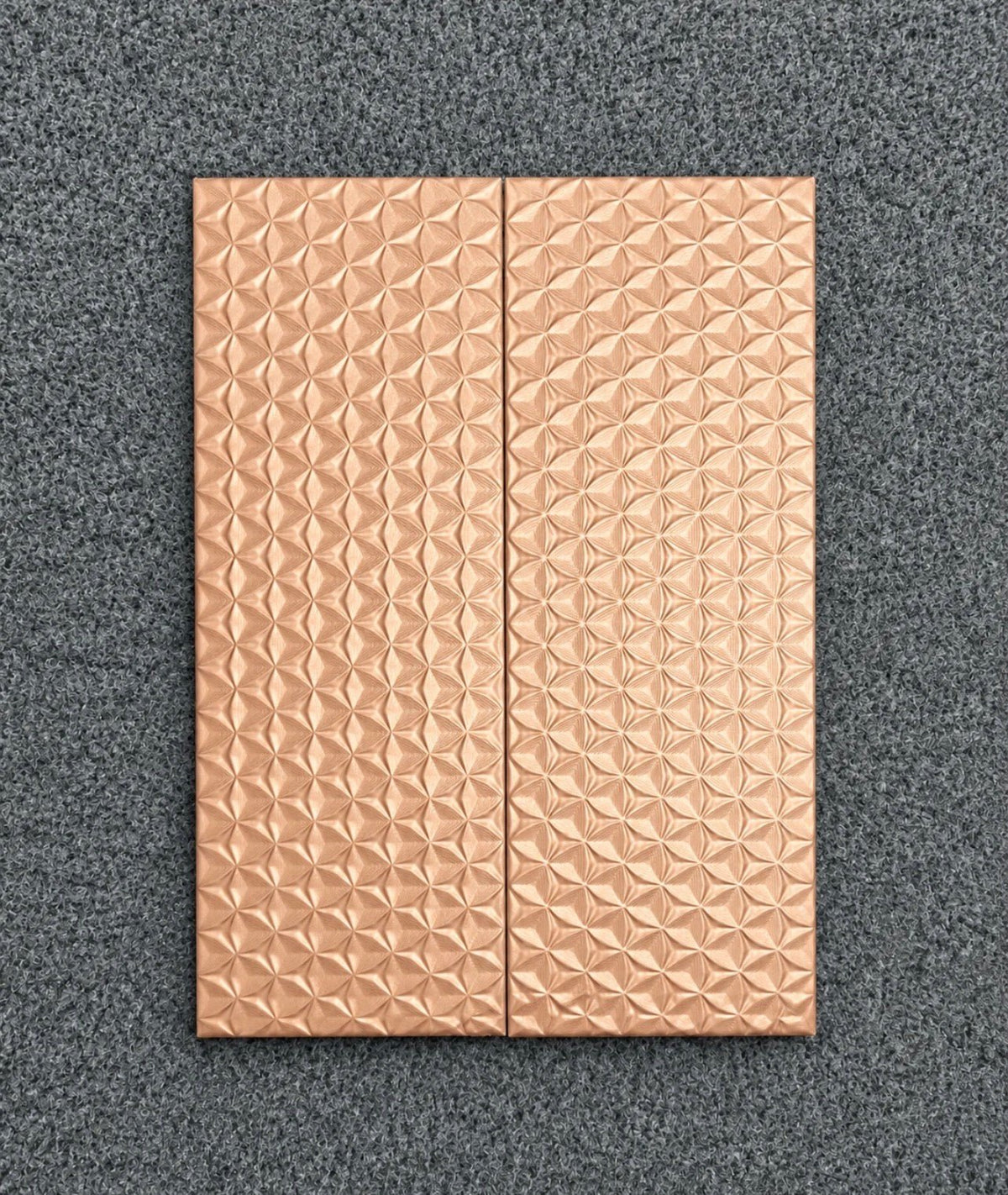 Emigres Velvet Cobre 3D Gloss Ceramic Wall Tiles 20x60cm 23.04m² Job Lot - TRADE OUTLET SCOTLAND LTD