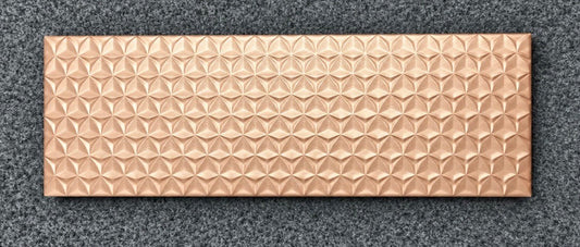 Emigres Velvet Cobre 3D Gloss Ceramic Wall Tiles 20x60cm 23.04m² Job Lot - TRADE OUTLET SCOTLAND LTD
