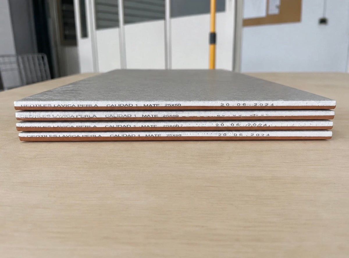 Geotiles Lavica Perla Grey Ceramic Wall Tiles 25x50cm 29m² Job Lot - TRADE OUTLET SCOTLAND LTD