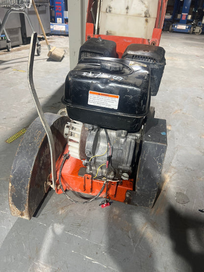 Husqvarna FS 400 LV Petrol Floor Saw | Honda Engine | Tested & Working - TRADE OUTLET SCOTLAND LTD