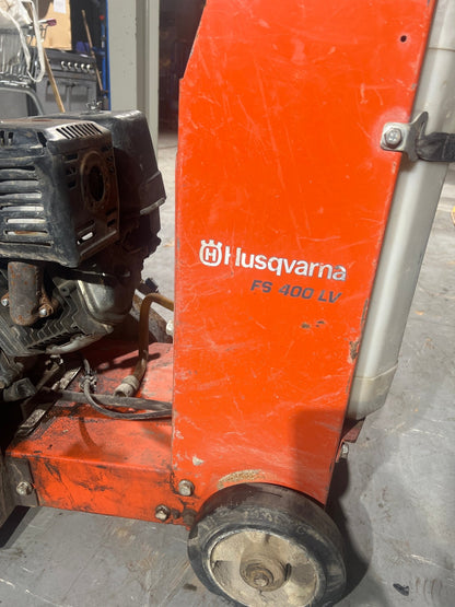 Husqvarna FS 400 LV Petrol Floor Saw | Honda Engine | Tested & Working - TRADE OUTLET SCOTLAND LTD