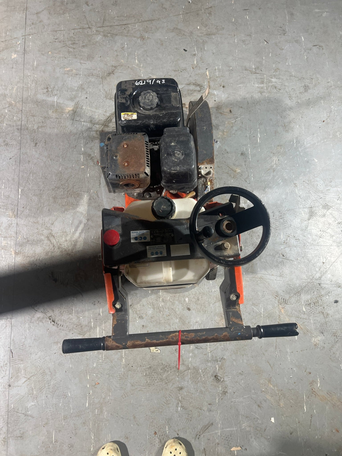 Husqvarna FS 400 LV Petrol Floor Saw | Honda Engine | Tested & Working - TRADE OUTLET SCOTLAND LTD