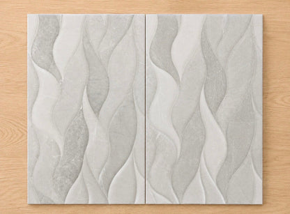 Job Lot 25 Boxes Geotiles Ceramica Signature Gris Decor Wall Tiles 333x550mm New - TRADE OUTLET SCOTLAND LTD