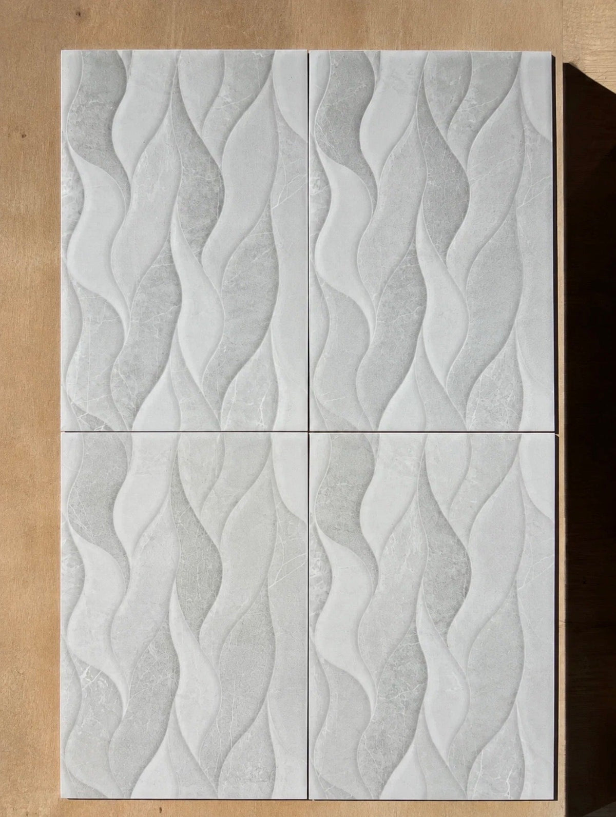 Job Lot 25 Boxes Geotiles Ceramica Signature Gris Decor Wall Tiles 333x550mm New - TRADE OUTLET SCOTLAND LTD