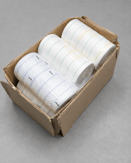 Job Lot 36 Rolls Industrial Tubular Polyester Webbing 50mm & 40mm – New Surplus - TRADE OUTLET SCOTLAND LTD