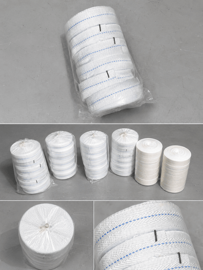Job Lot 36 Rolls Industrial Tubular Polyester Webbing 50mm & 40mm – New Surplus - TRADE OUTLET SCOTLAND LTD