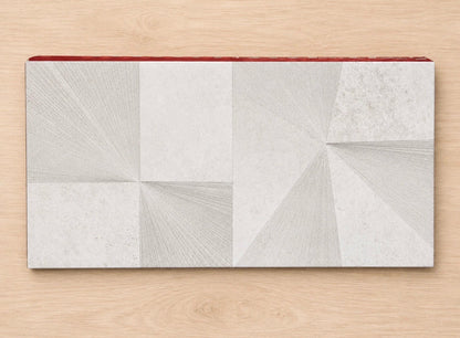 Job Lot 40 Boxes Grespania Lezama Blanco 3D Feature Wall Tiles 300x600mm New - TRADE OUTLET SCOTLAND LTD