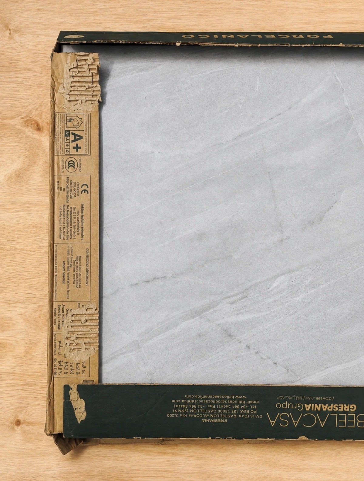 Job Lot 64 Boxes Bellacasa Mohair Gris Porcelain Wall & Floor Tiles 450*450mm - TRADE OUTLET SCOTLAND LTD