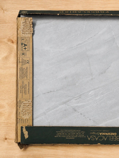 Job Lot 64 Boxes Bellacasa Mohair Gris Porcelain Wall & Floor Tiles 450*450mm - TRADE OUTLET SCOTLAND LTD