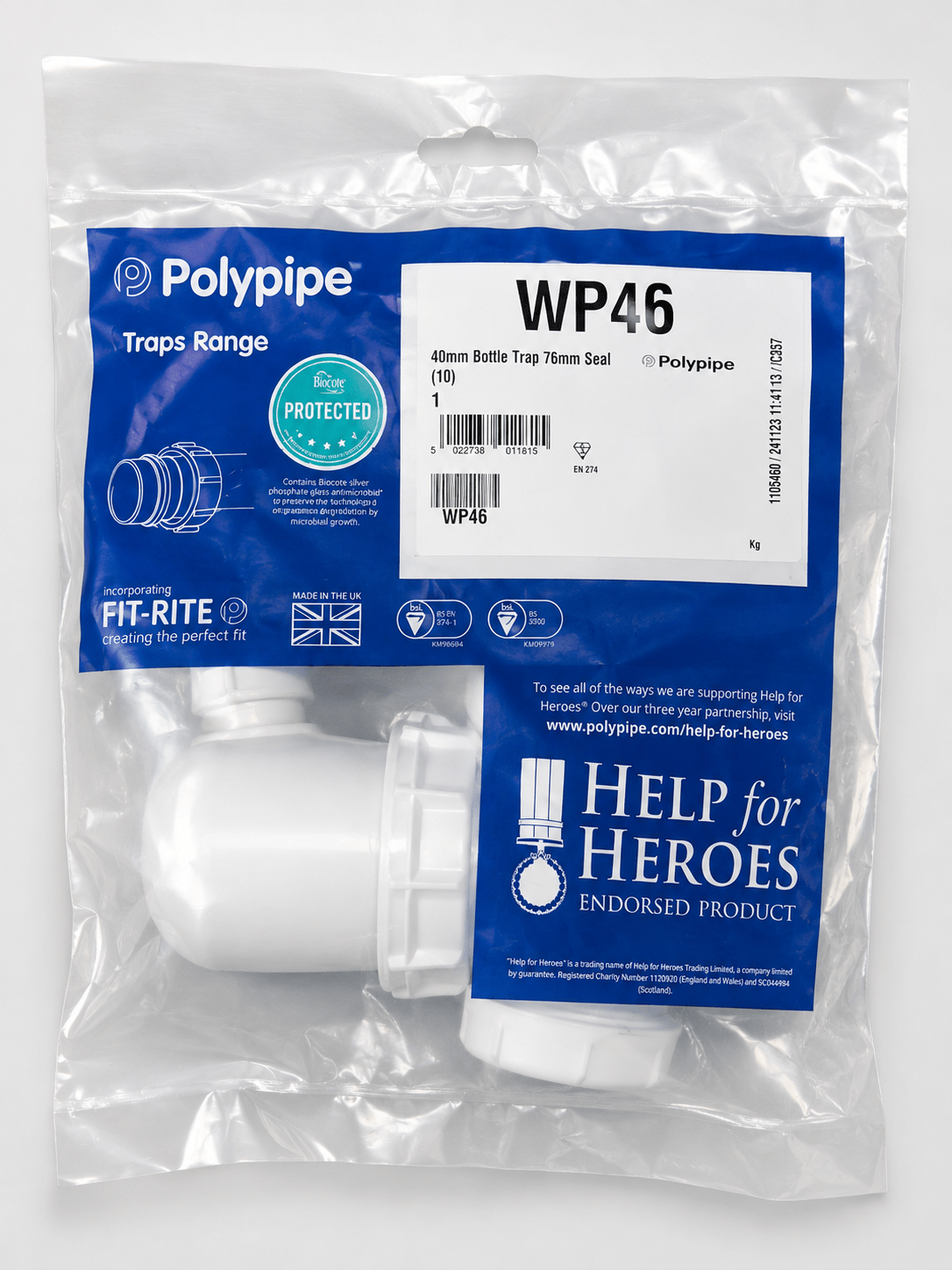 Job Lot Polypipe Plumbing Fittings – Bottle Traps, Flexible Waste Connectors & Tank Connectors – 30 Pieces – New - TRADE OUTLET SCOTLAND LTD