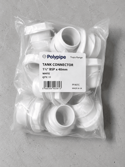 Job Lot Polypipe Plumbing Fittings – Bottle Traps, Flexible Waste Connectors & Tank Connectors – 30 Pieces – New - TRADE OUTLET SCOTLAND LTD