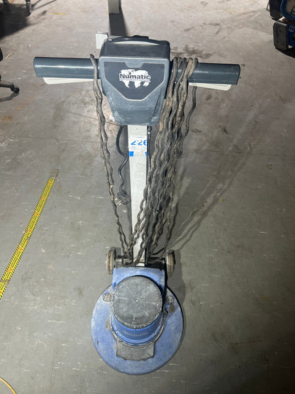 Numatic HFM1523 Rotary Floor Scrubber Polisher Buffer 230V – Working – Machine Only - TRADE OUTLET SCOTLAND LTD