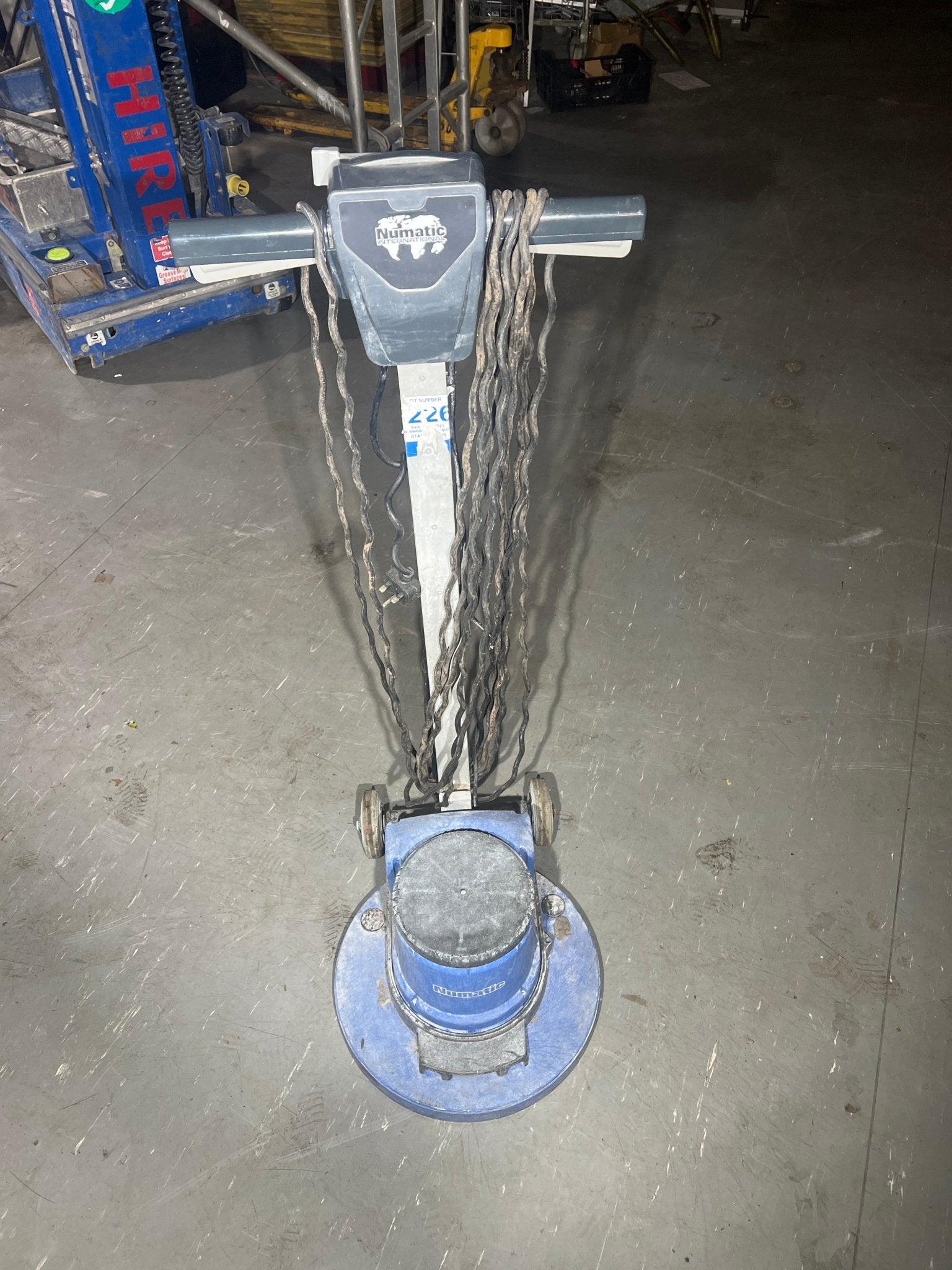 Numatic HFM1523 Rotary Floor Scrubber Polisher Buffer 230V – Working – Machine Only - TRADE OUTLET SCOTLAND LTD
