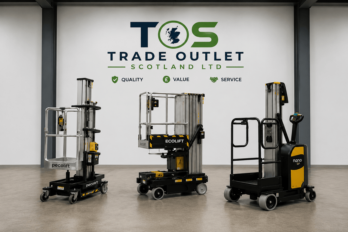 Used Power Tower Ecolift low level personnel lift
