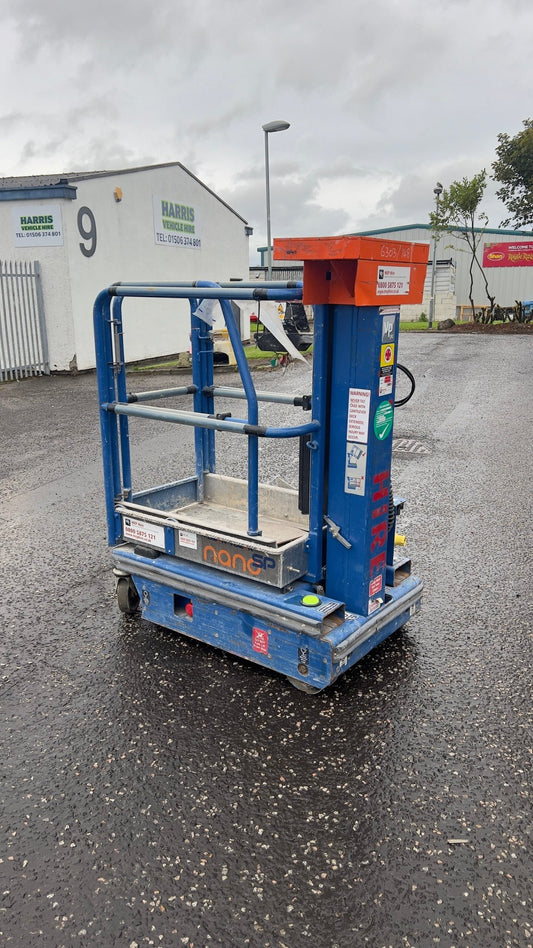 Power Tower Nano SP Self-Propelled Personnel Lift – Battery Powered – Sold As Seen - TRADE OUTLET SCOTLAND LTD