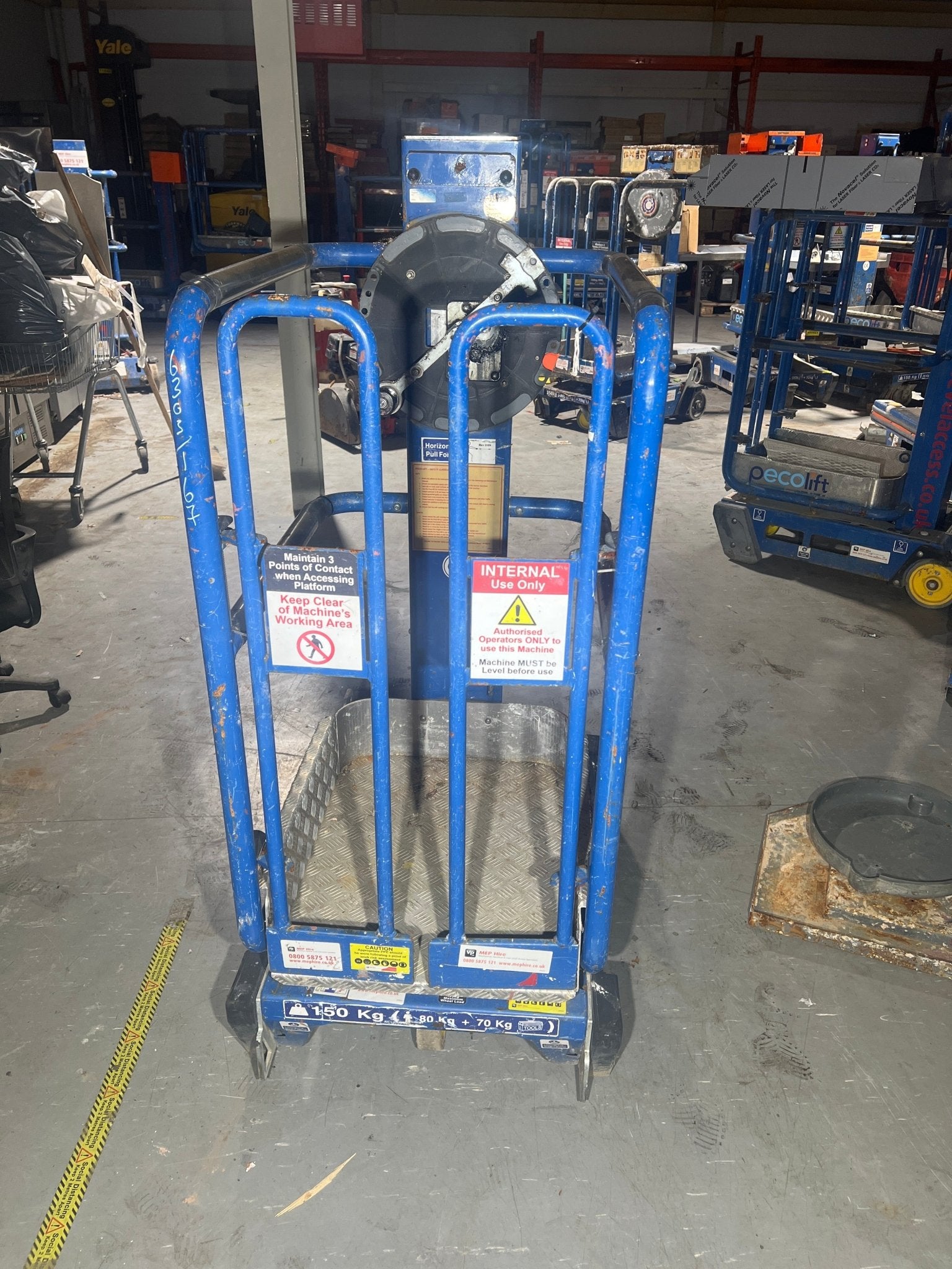 Power Towers PecoLift Manual Access Platform 3.5m Working Height – Choice Available - TRADE OUTLET SCOTLAND LTD
