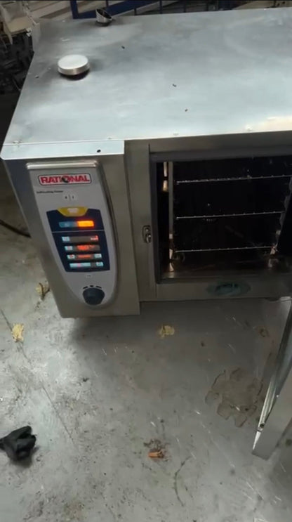 Rational SCC 61 6 Grid Combi Oven 3 Phase Commercial Catering - TRADE OUTLET SCOTLAND LTD