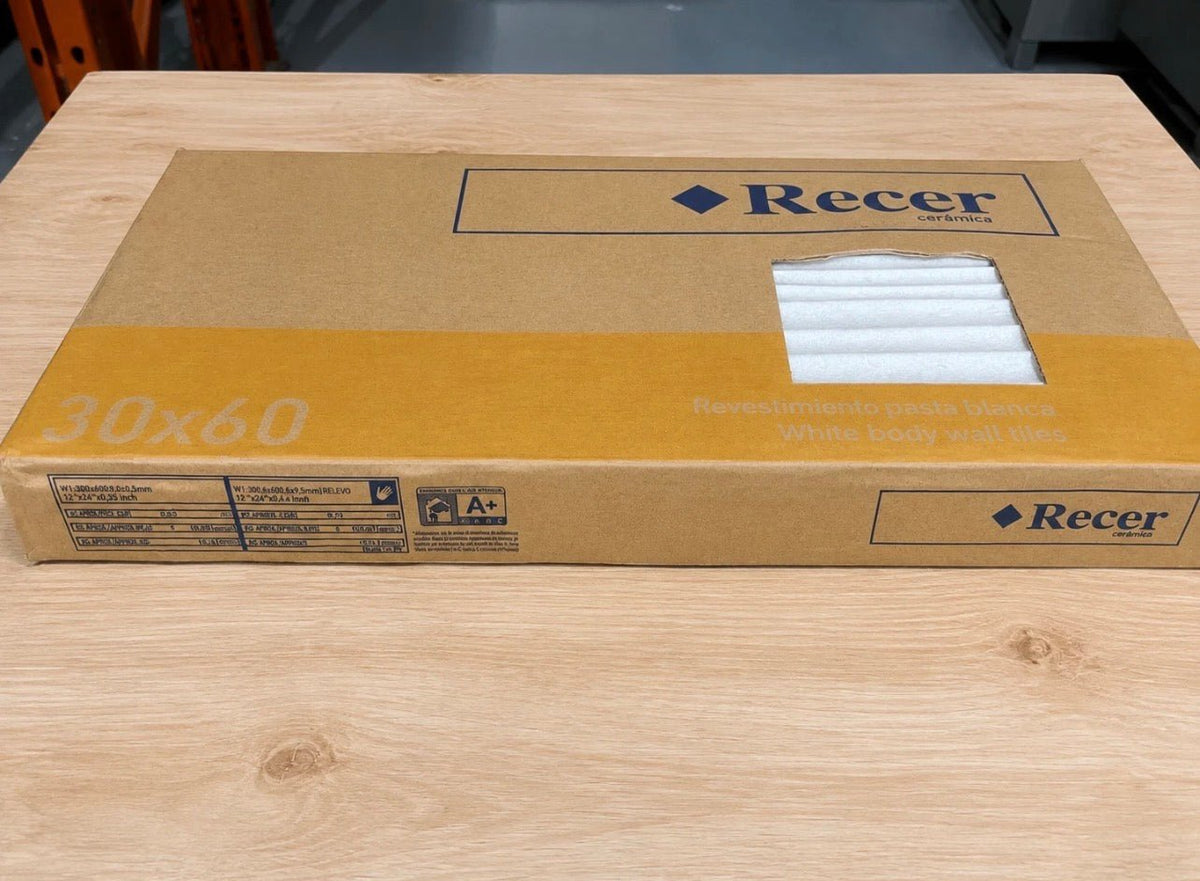 Recer Alliance 3D Dark Beige Wall Tiles 300x600mm – 24 Box Job Lot - TRADE OUTLET SCOTLAND LTD