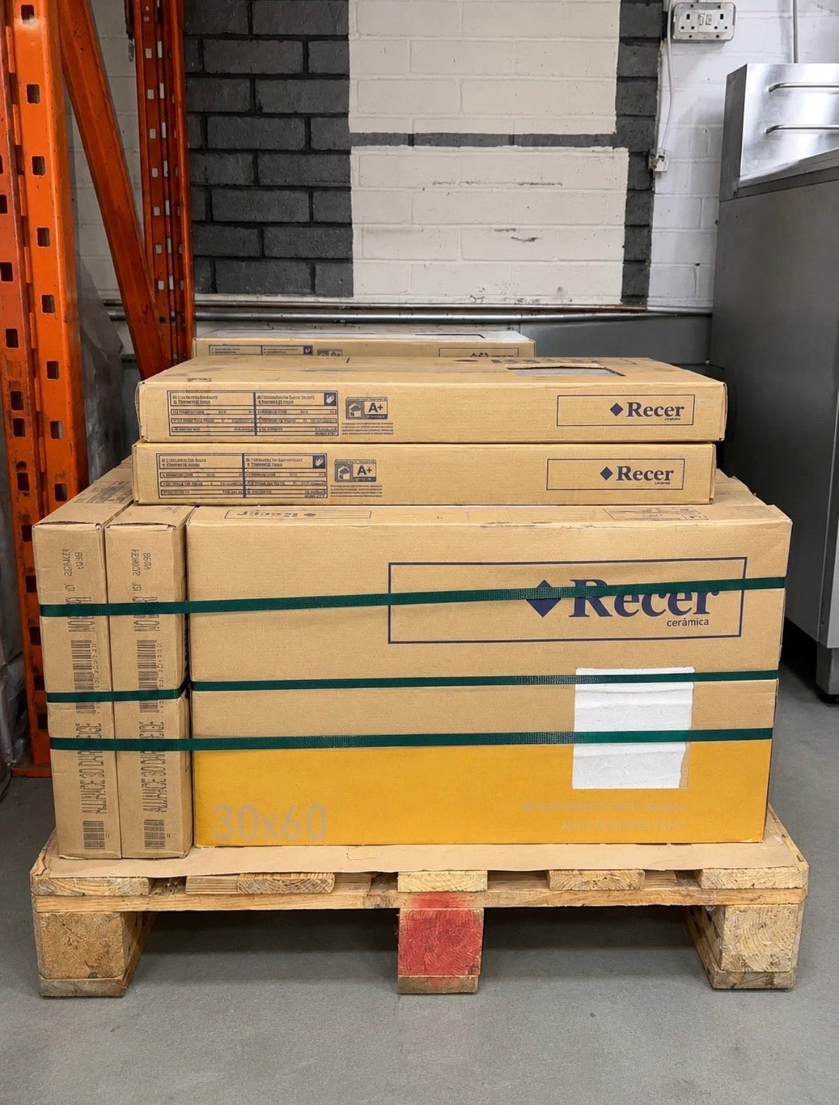 Recer Alliance 3D Dark Beige Wall Tiles 300x600mm – 24 Box Job Lot - TRADE OUTLET SCOTLAND LTD
